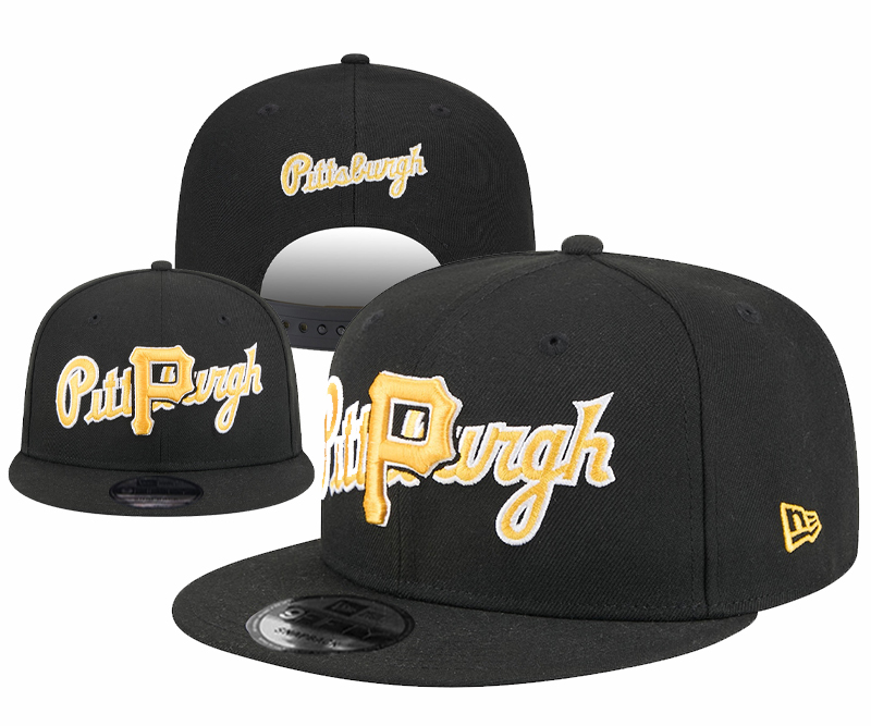 2025 MLB  Pittsburgh Pirates black style #33 hat YS->mlb hats->Sports Caps